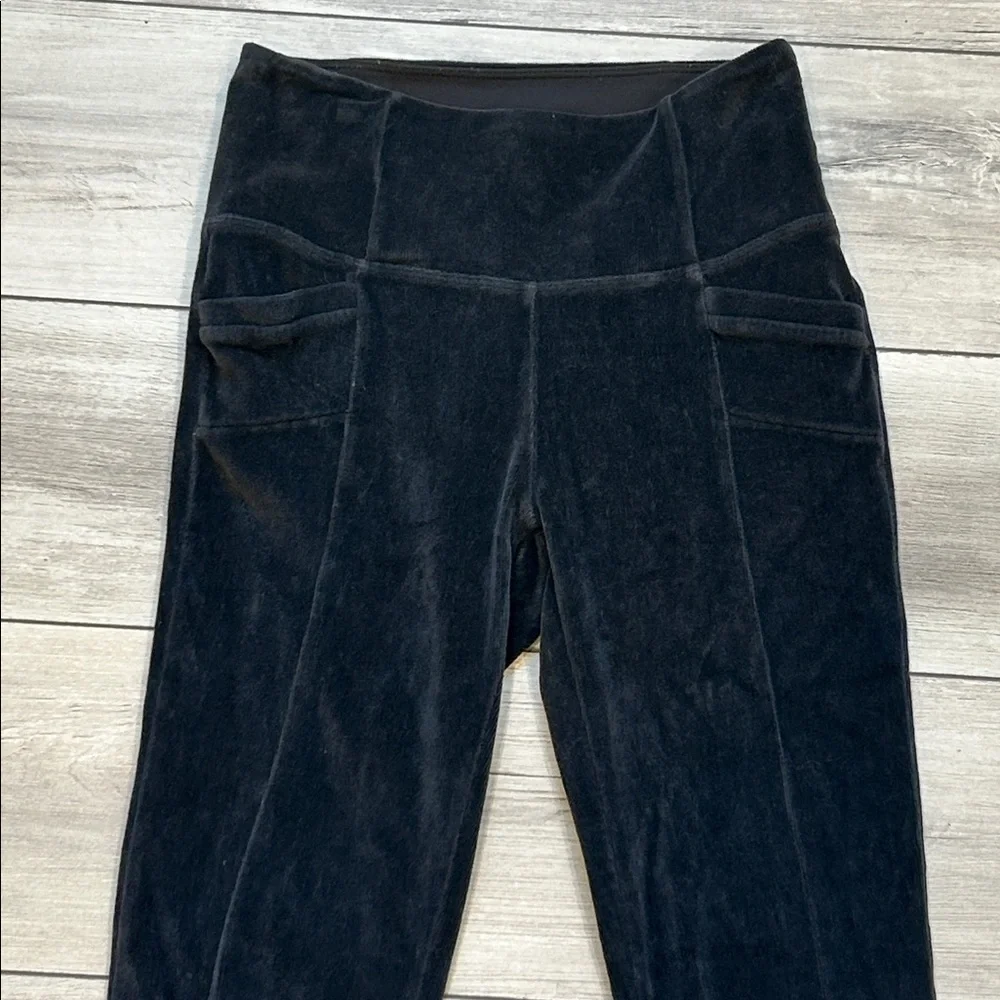 Athleta Womens Cord Metro Leggings XS petite dark gray